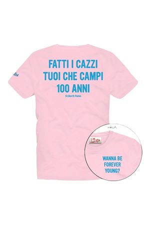 T-Shirt In Cotone Portland Man Con Stampa Frontale MC2 SAINT BARTH | T-shirt | PRL000204267L